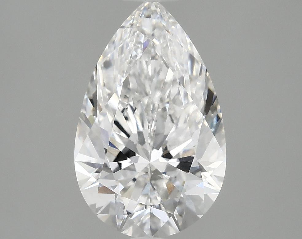 2.07 Carat Pear Shaped Ideal Cut VS1 IGI Certified Lab Grown Diamond