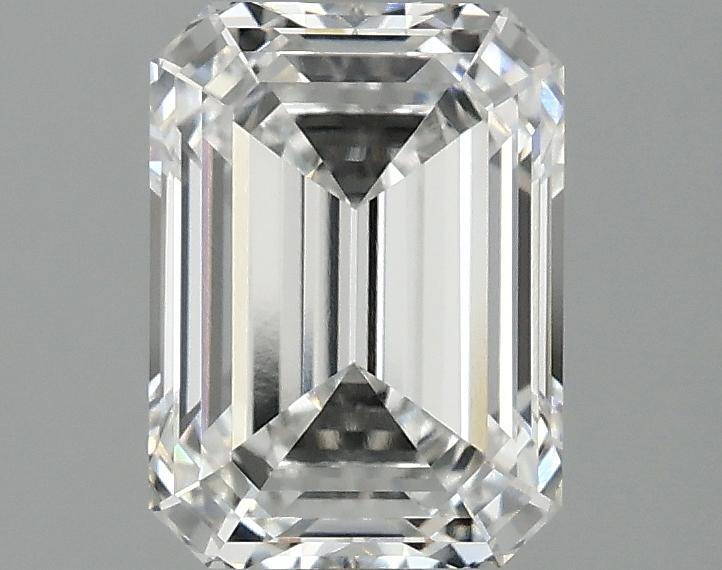 2.09 Carat Emerald Shaped Excellent Cut VVS2 IGI Certified Lab Grown Diamond