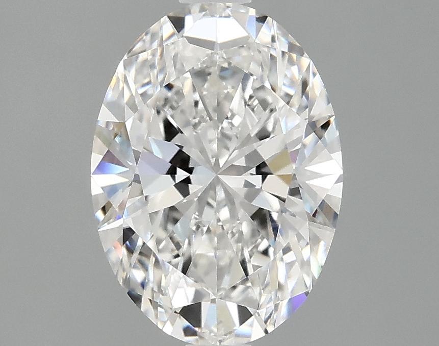 2.05 Carat Oval Shaped Ideal Cut VVS2 IGI Certified Lab Grown Diamond