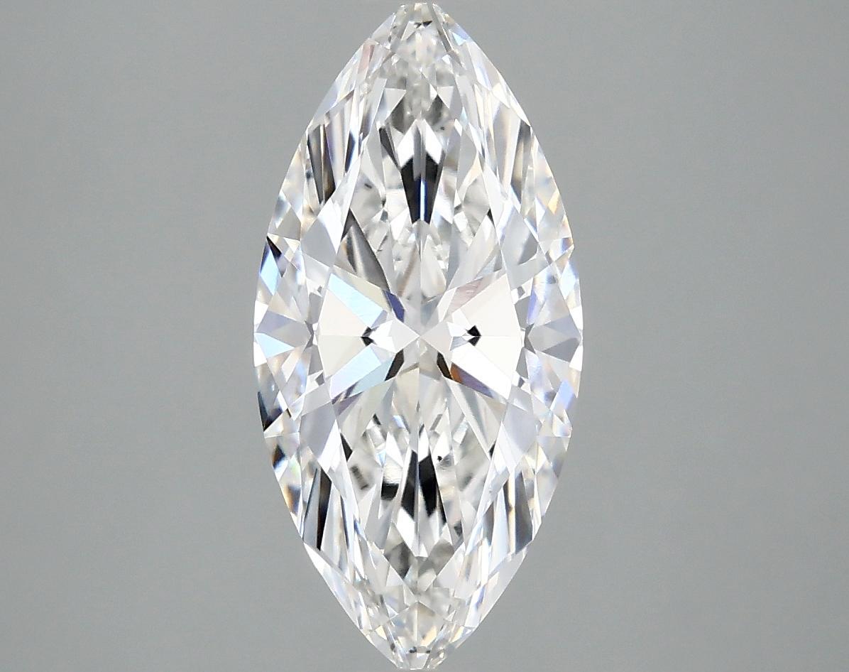 2.35 Carat Marquise Shaped Excellent Cut VS1 IGI Certified Lab Grown Diamond
