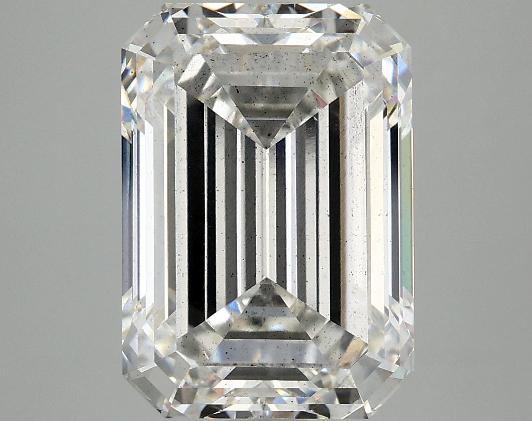 6.01 Carat Emerald Shaped Ideal Cut SI1 IGI Certified Lab Grown Diamond