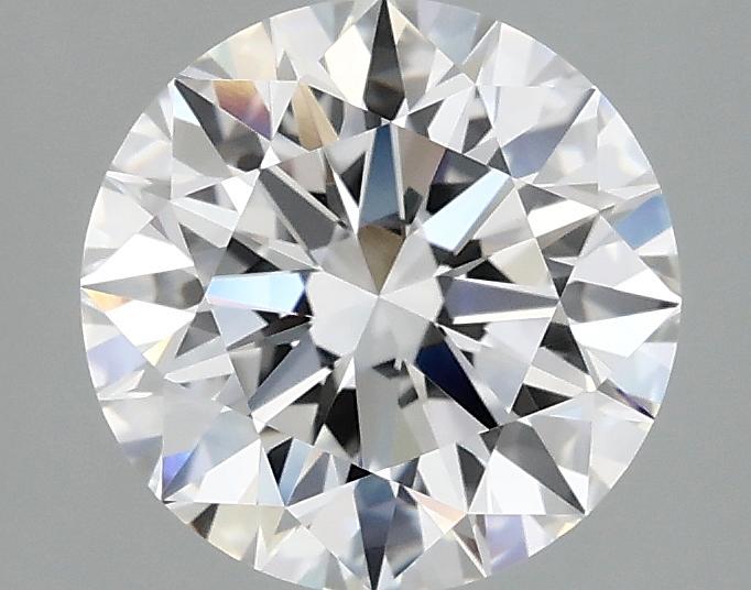 2.07 Carat Round Shaped Ideal Cut VVS2 IGI Certified Lab Grown Diamond