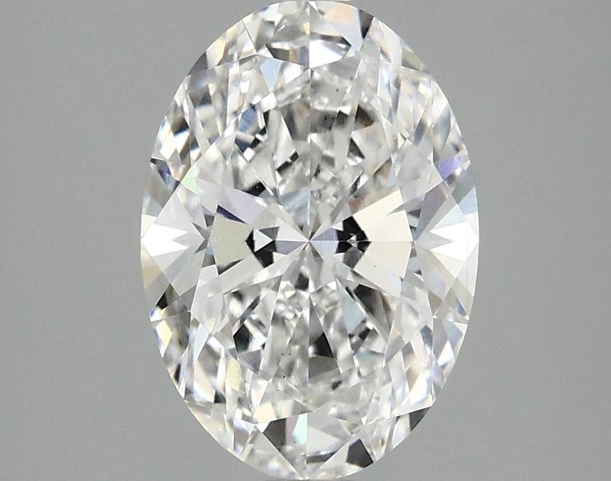 2.03 Carat Oval Shaped Ideal Cut SI1 IGI Certified Lab Grown Diamond