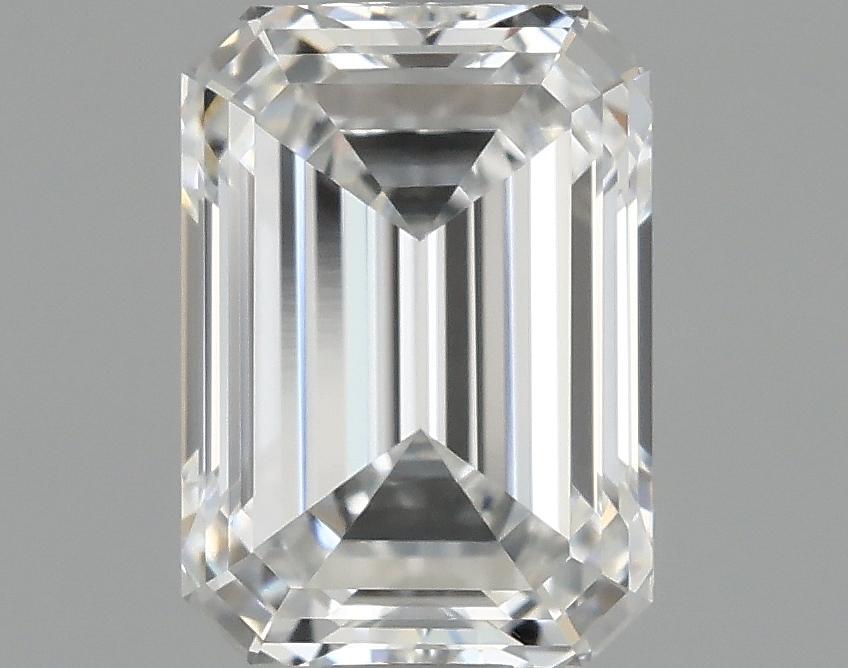 0.99 Carat Emerald Shaped Ideal Cut VVS2 IGI Certified Lab Grown Diamond