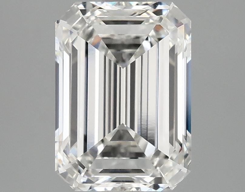 2.54 Carat Emerald Shaped Ideal Cut VVS2 IGI Certified Lab Grown Diamond