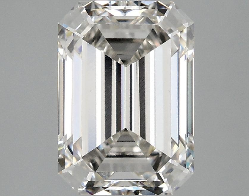 3.07 Carat Emerald Shaped Ideal Cut VVS2 IGI Certified Lab Grown Diamond