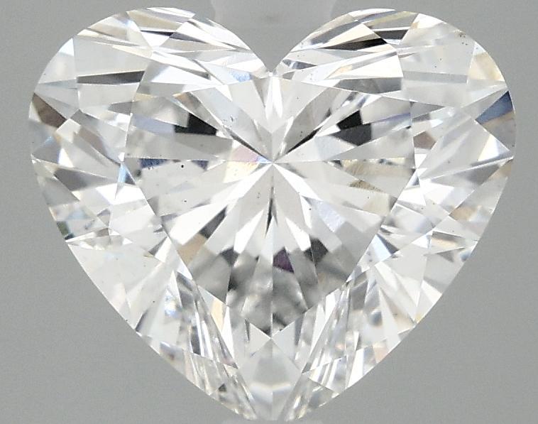 2.97 Carat Heart Shaped Ideal Cut VS2 IGI Certified Lab Grown Diamond