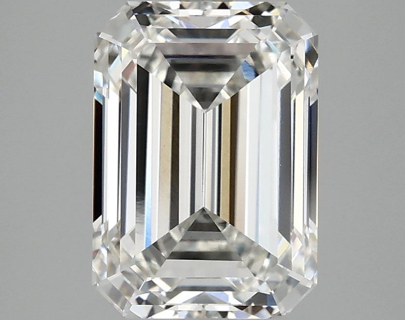 3.04 Carat Emerald Shaped Ideal Cut VVS2 IGI Certified Lab Grown Diamond