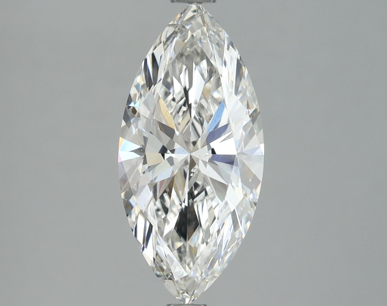 1.97 Carat Marquise Shaped Excellent Cut VS2 IGI Certified Lab Grown Diamond