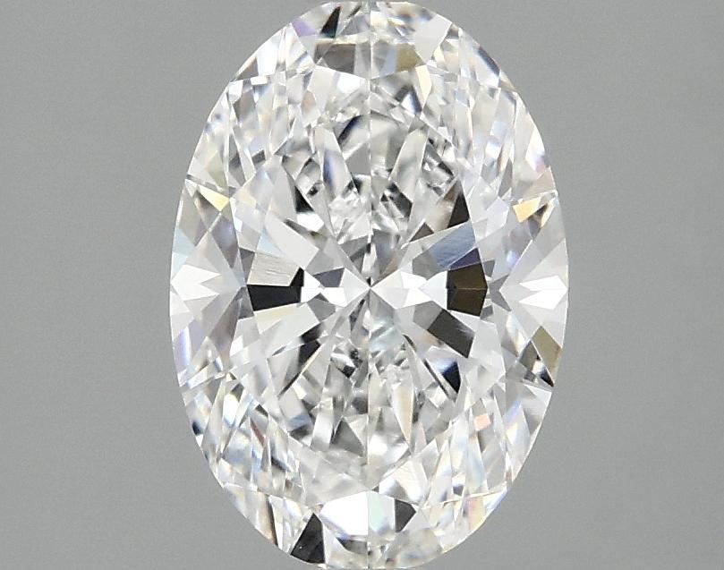 1.7 Carat Oval Shaped Ideal Cut VVS2 IGI Certified Lab Grown Diamond