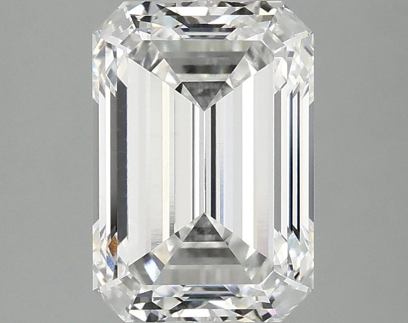 3.04 Carat Emerald Shaped Ideal Cut VS1 IGI Certified Lab Grown Diamond