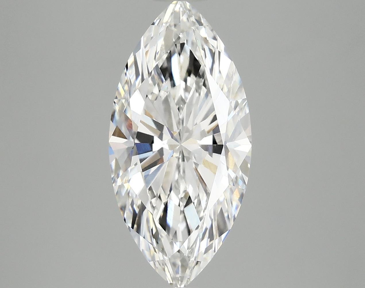 3.03 Carat Marquise Shaped Excellent Cut VS1 IGI Certified Lab Grown Diamond