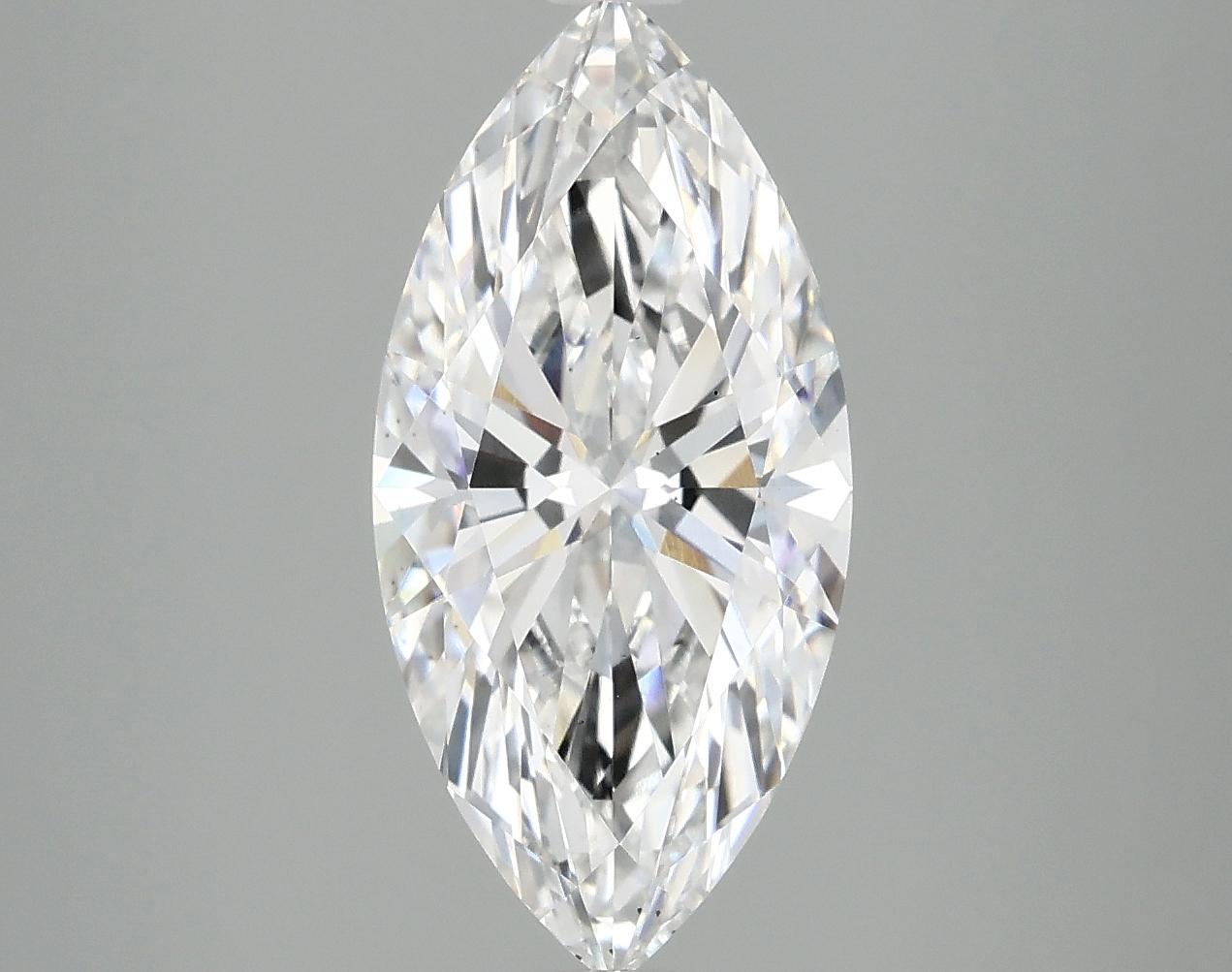 2.98 Carat Marquise Shaped Excellent Cut VS1 IGI Certified Lab Grown Diamond