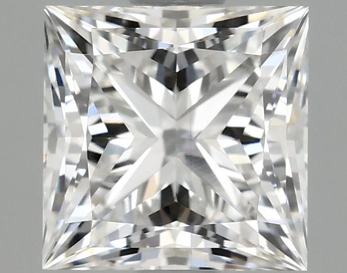 1.09 Carat Princess Shaped Ideal Cut VVS2 IGI Certified Lab Grown Diamond
