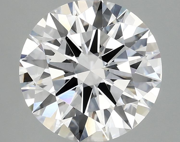 2.55 Carat Round Shaped Ideal Cut VVS2 IGI Certified Lab Grown Diamond