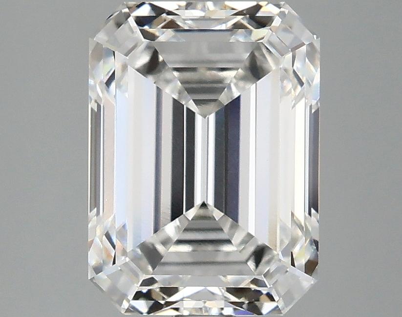 3.05 Carat Emerald Shaped Excellent Cut VVS2 IGI Certified Lab Grown Diamond