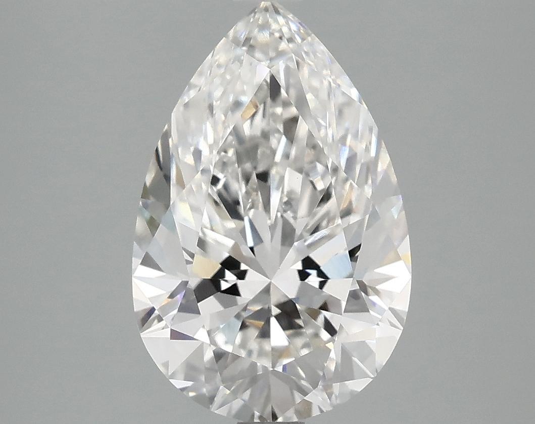 3.07 Carat Pear Shaped Excellent Cut VS1 IGI Certified Lab Grown Diamond
