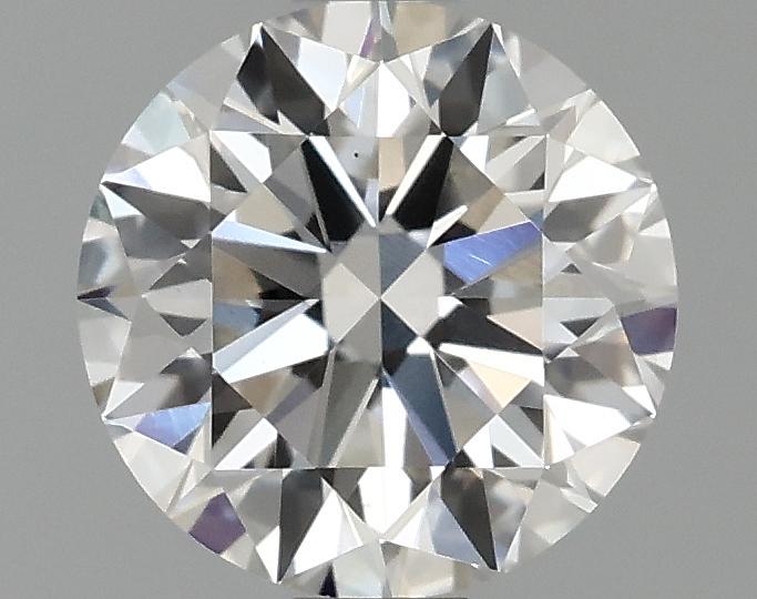 0.97 Carat Round Shaped Ideal Cut VVS2 IGI Certified Lab Grown Diamond