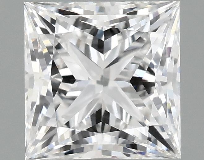 1.08 Carat Princess Shaped Ideal Cut VVS2 IGI Certified Lab Grown Diamond