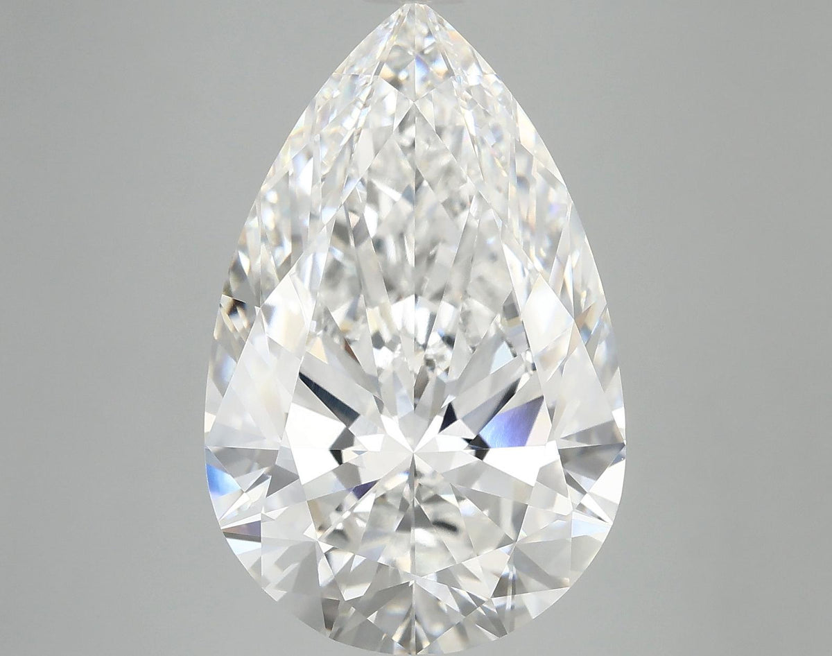 9.48 Carat Pear Shaped Ideal Cut VVS2 IGI Certified Lab Grown Diamond