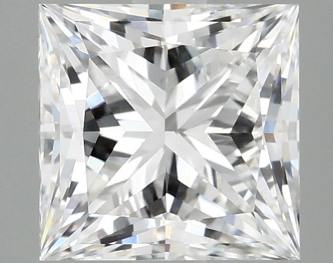 2.89 Carat Princess Shaped Ideal Cut VVS2 IGI Certified Lab Grown Diamond