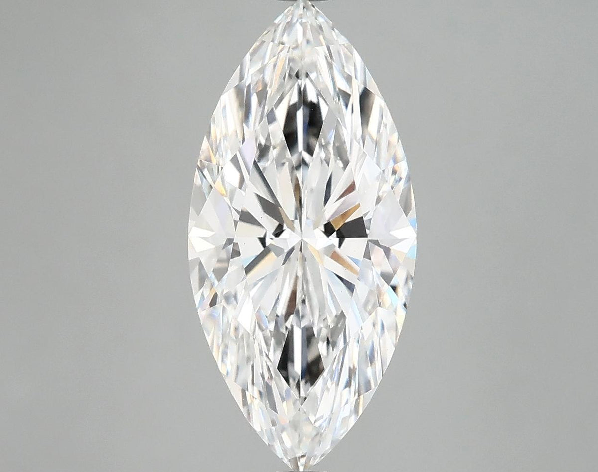 3.09 Carat Marquise Shaped Excellent Cut VS1 IGI Certified Lab Grown Diamond