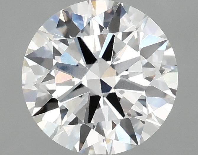 2.03 Carat Round Shaped Excellent Cut VVS2 IGI Certified Lab Grown Diamond
