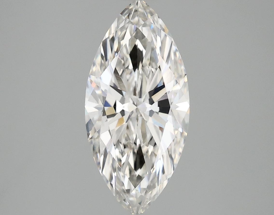 1.97 Carat Marquise Shaped Excellent Cut VVS2 IGI Certified Lab Grown Diamond