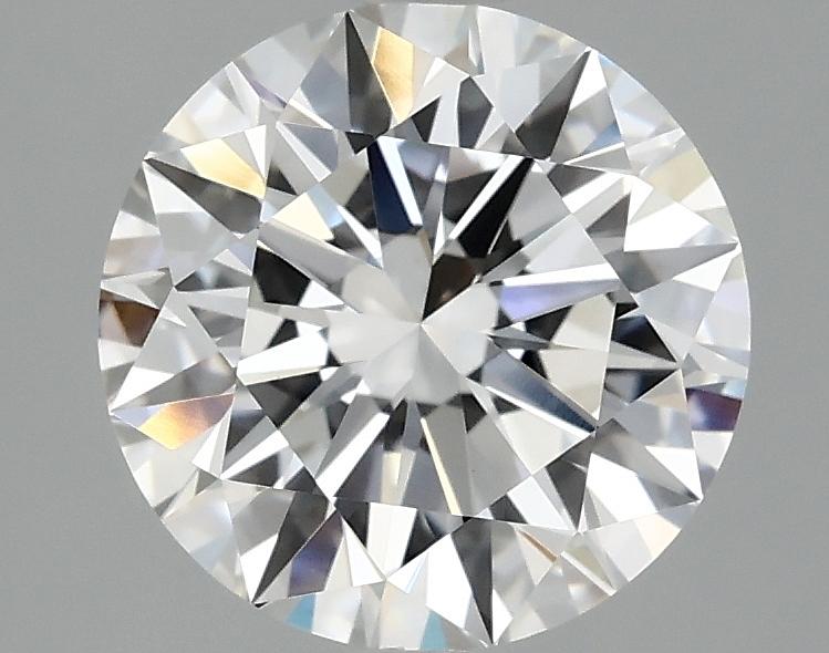 2.52 Carat Round Shaped Excellent Cut VVS2 IGI Certified Lab Grown Diamond