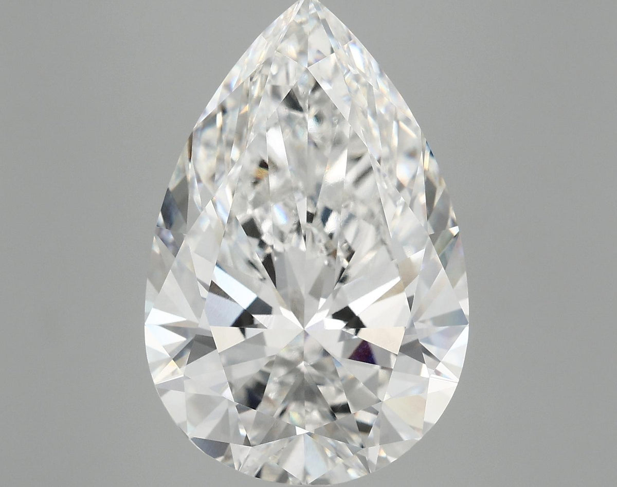 10.04 Carat Pear Shaped Excellent Cut VVS2 IGI Certified Lab Grown Diamond