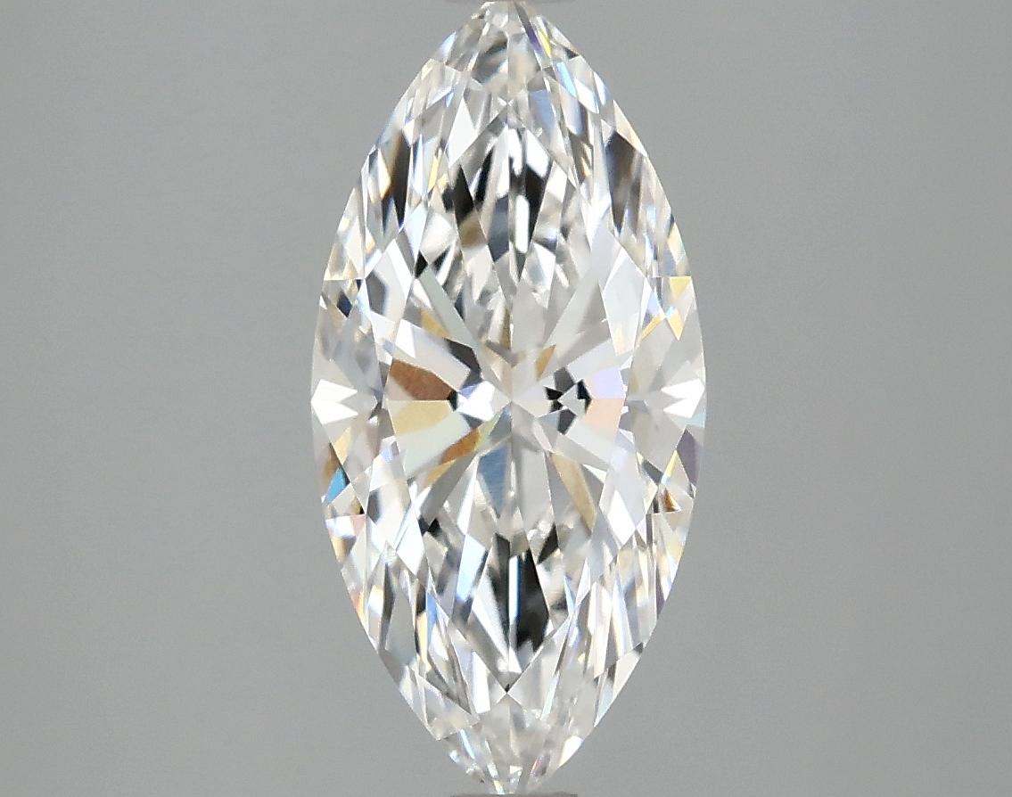 2.08 Carat Marquise Shaped Excellent Cut VVS2 IGI Certified Lab Grown Diamond