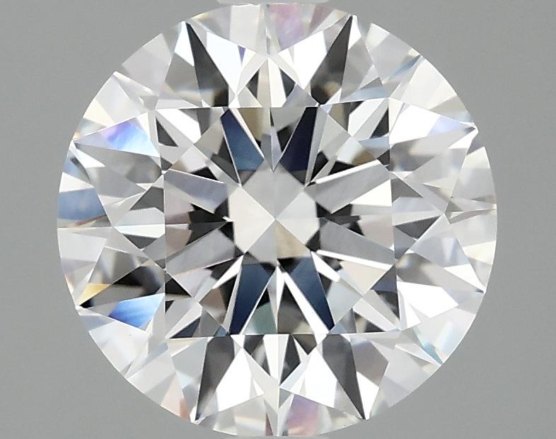 3.09 Carat Round Shaped Excellent Cut VVS2 IGI Certified Lab Grown Diamond