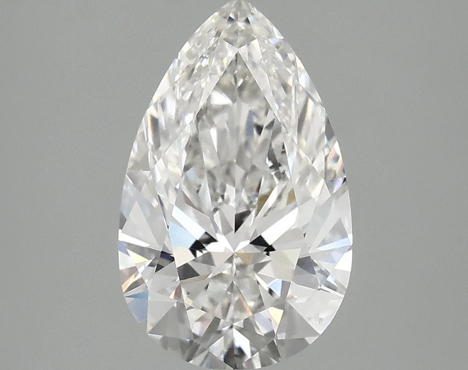 2.09 Carat Pear Shaped Ideal Cut VVS2 IGI Certified Lab Grown Diamond