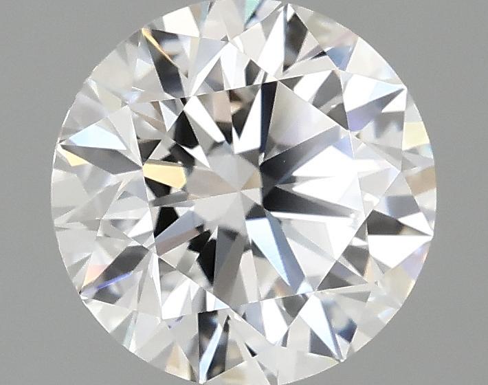 2.07 Carat Round Shaped Excellent Cut VVS2 IGI Certified Lab Grown Diamond