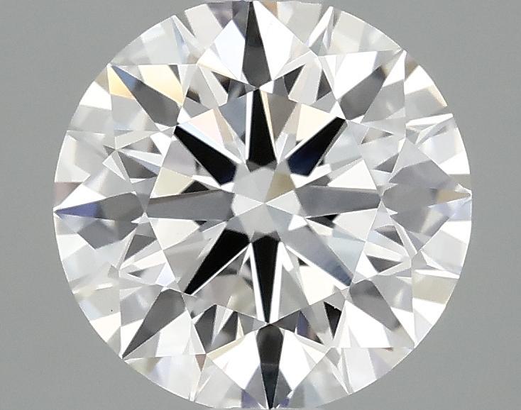 2.58 Carat Round Shaped Ideal Cut VVS2 IGI Certified Lab Grown Diamond