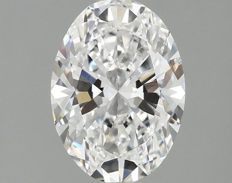 1.55 Carat Oval Shaped Ideal Cut VVS1 IGI Certified Lab Grown Diamond