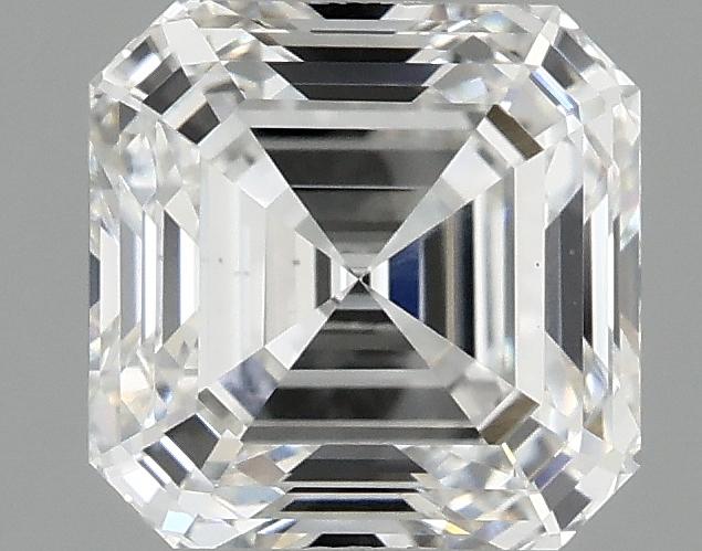 1.84 Carat Asscher Shaped Ideal Cut VS1 IGI Certified Lab Grown Diamond