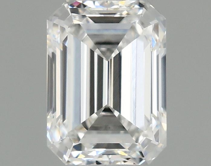 0.97 Carat Emerald Shaped Excellent Cut VVS2 IGI Certified Lab Grown Diamond