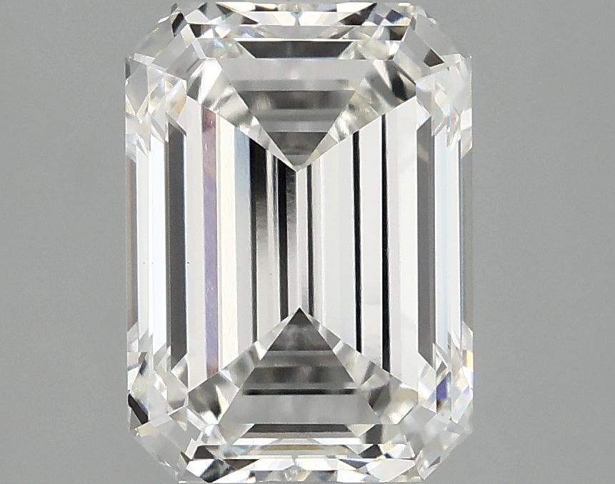 3.02 Carat Emerald Shaped Excellent Cut VVS2 IGI Certified Lab Grown Diamond