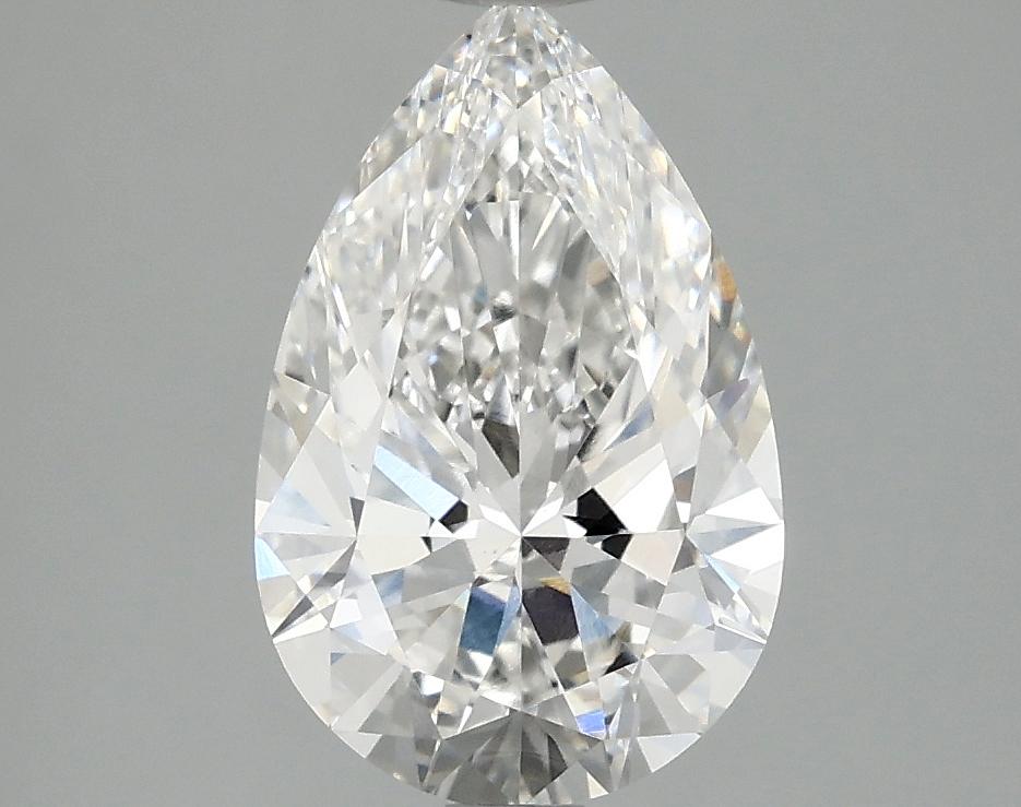 2.0 Carat Pear Shaped Ideal Cut VVS2 IGI Certified Lab Grown Diamond