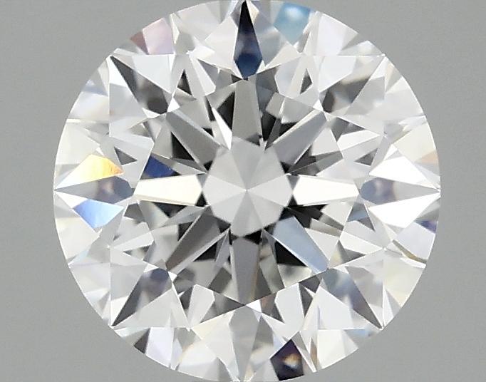 2.07 Carat Round Shaped Excellent Cut VVS2 IGI Certified Lab Grown Diamond
