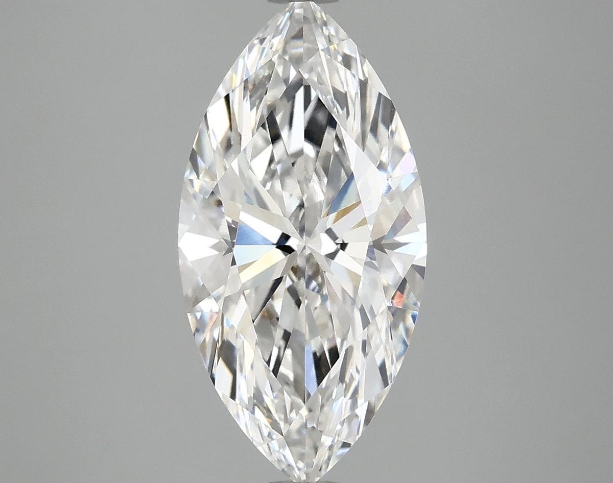 3.02 Carat Marquise Shaped Ideal Cut VS1 IGI Certified Lab Grown Diamond
