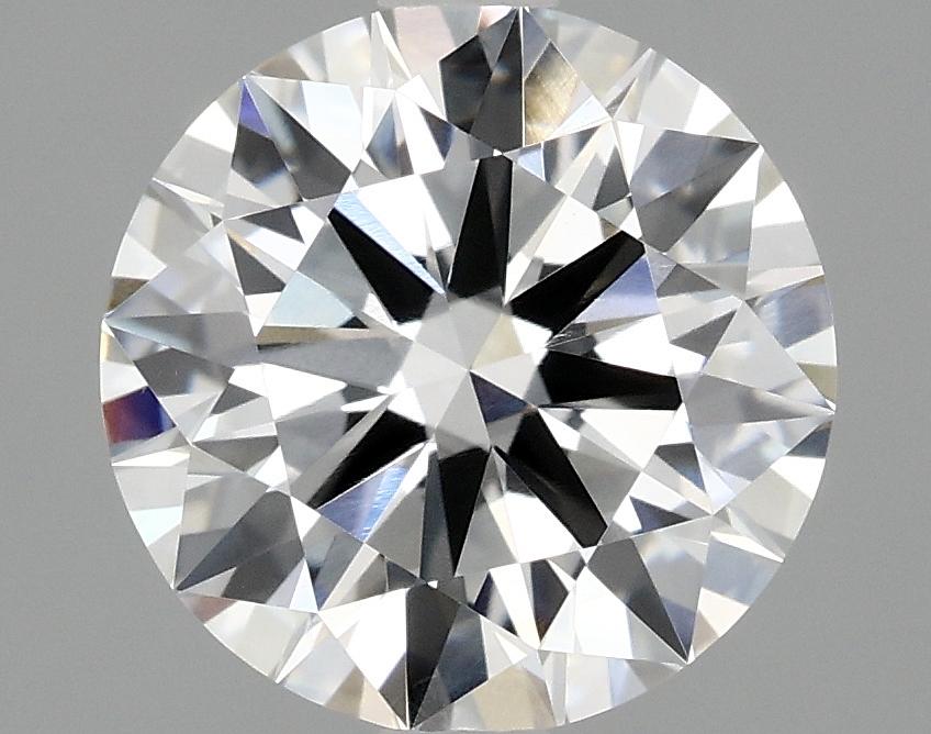 2.05 Carat Round Shaped Ideal Cut VVS2 IGI Certified Lab Grown Diamond