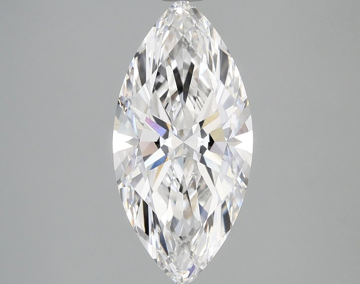 2.52 Carat Marquise Shaped Excellent Cut VS1 IGI Certified Lab Grown Diamond