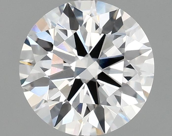 1.47 Carat Round Shaped Ideal Cut VVS2 IGI Certified Lab Grown Diamond