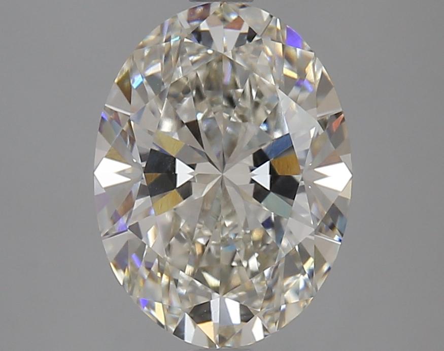 3.09 Carat Oval Shaped Excellent Cut VVS2 IGI Certified Lab Grown Diamond