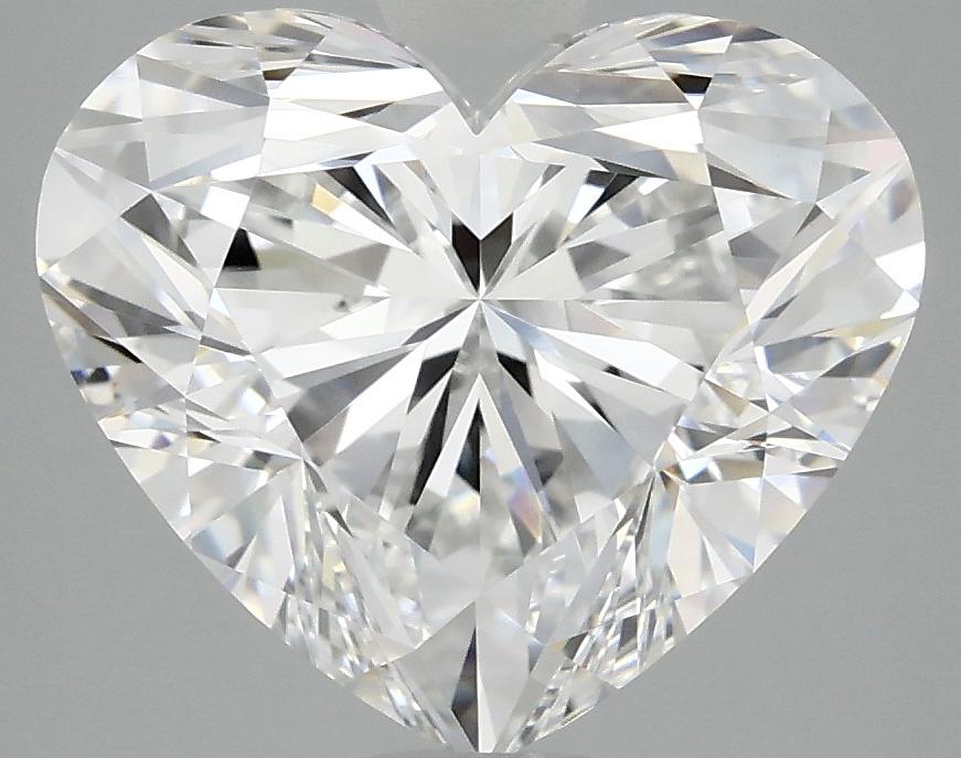 5.04 Carat Heart Shaped Excellent Cut VS1 IGI Certified Lab Grown Diamond