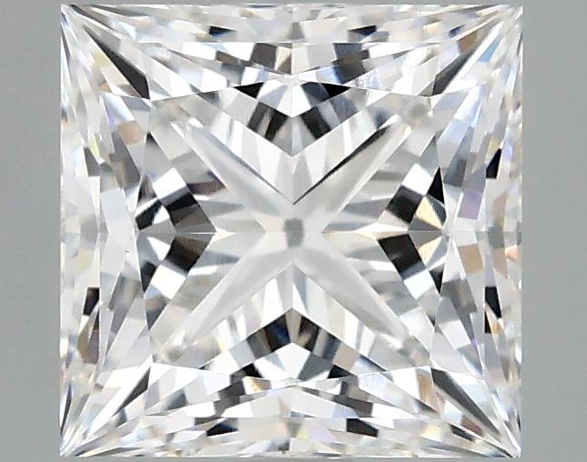 2.09 Carat Princess Shaped Ideal Cut VS1 IGI Certified Lab Grown Diamond