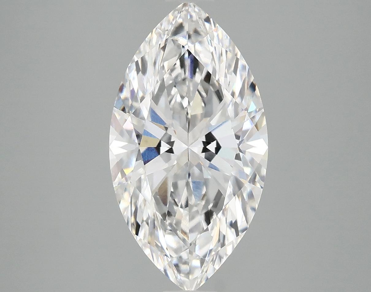 3.1 Carat Marquise Shaped Excellent Cut VVS2 IGI Certified Lab Grown Diamond