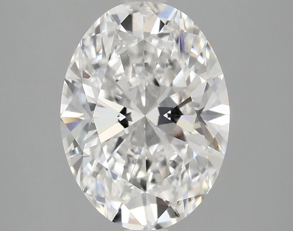 3.08 Carat Oval Shaped Excellent Cut VVS2 IGI Certified Lab Grown Diamond